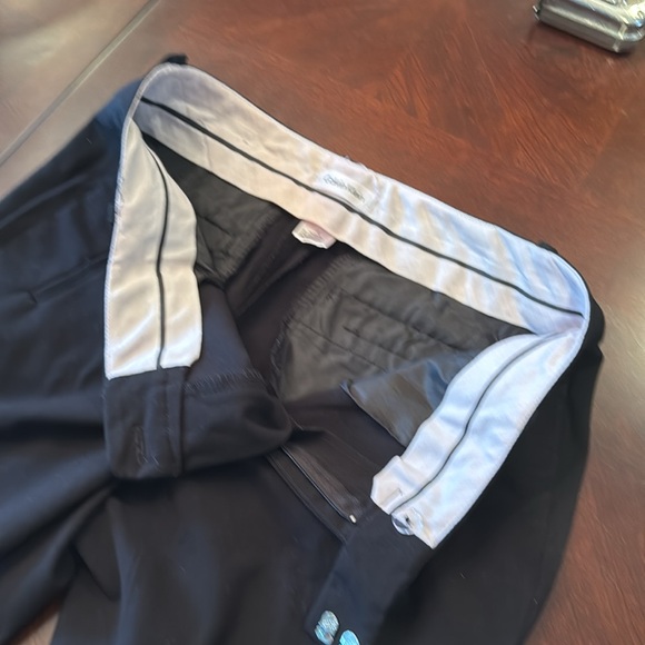 Calvin Klein Women’s straight leg stretch Trouser Black Pants Size 4 - Picture 11 of 17